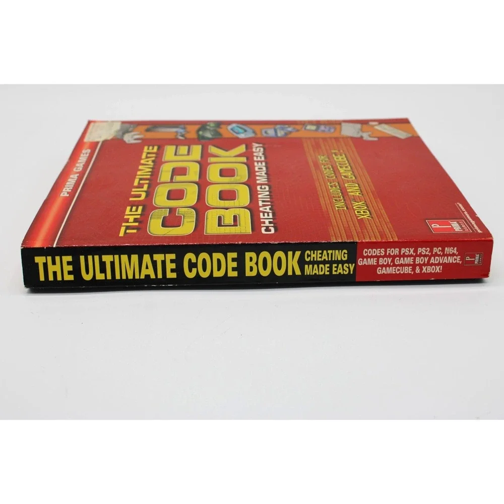 Ultimate Code Book Cheating Made Easy Prima Games 2002 PC XBOX GAMECUBE PS2 More
